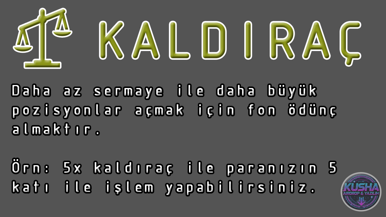 Kaldıraç Açıklaması